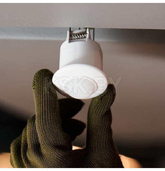 Датчик движения точечный ДДТ 02, 360°, 500 Вт, 10-2000 Лк, 6 м, 10-420 сек REXANT 11-9207 (11-9207) 