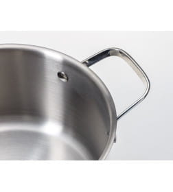 Кастрюля из нержавеющей стали 4,7 л/22 см со стеклянной крышкой BB102420