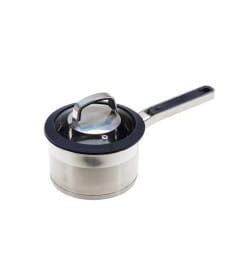 Сотейник из нержавеющей стали 1,9 л/16*9,5 см со стеклянной крышкой Fresca BB102413