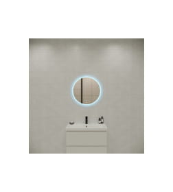 Зеркало CERSANIT LED 012 design 72x72 с подсветкой, круглое