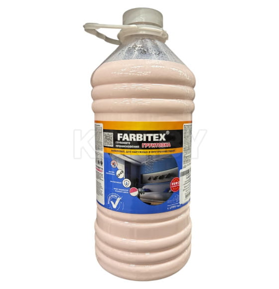 Грунт акриловый  Farbitex, 3  кг (Ф0007000) 
