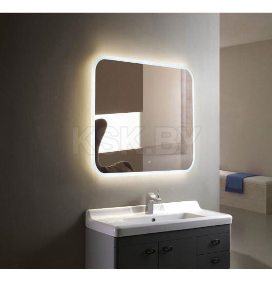 Зеркало Silver mirrors "Стив" 700х680 (сенсорный выключатель) (СБ-00005995) 