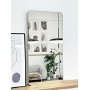 Зеркало прямоугольное с подсветкой, сенсор на касание с закругленными углами, 45х77 см Emze LED.SMART.45.77.4K (LED.SMART.45.77.4K) 