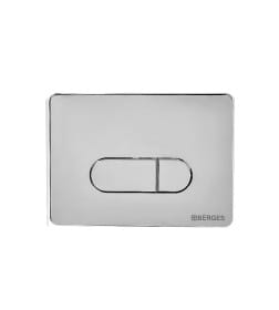 Комплект Berges 043201  Инсталляция NOVUM525, кнопка D3 хром глянец, унитаз EGO XL Rimless, сиденье Toma Slim SO