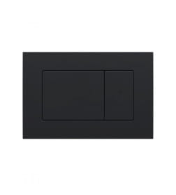 Кнопка для инсталляции BERGES ATOM SoftTouch (черная) 049225