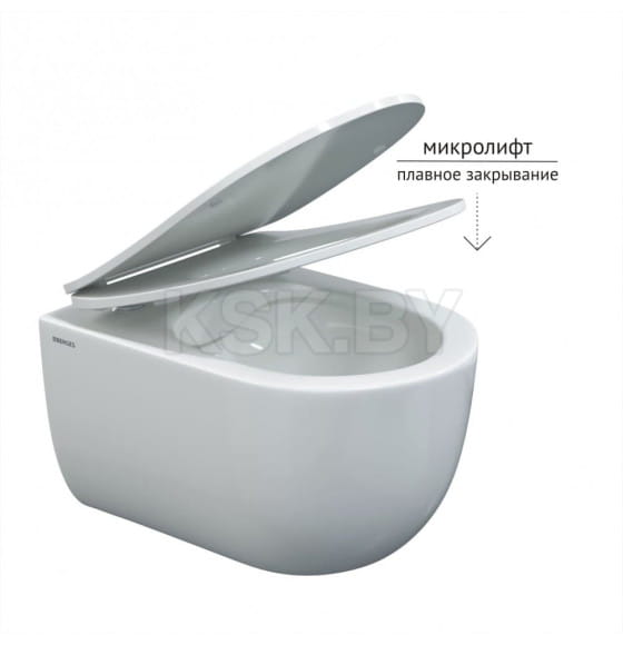 Комплект Berges: инсталляция Visam Slim 525, кнопка L3 хром глянец, унитаз VENTAS Rimless, сиденье дюропласт (EX-043237) 