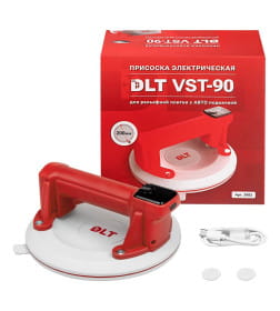 Присоска электрическая DLT VST-90 для рельефной плитки с АВТО подкачкой