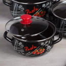 Набор кастрюль Болоньезе-1-ЭКСТРА 2/3/4 л (черный) 61915-БОЛОНЬЕЗЕ (61915-БОЛОНЬЕЗЕ) 