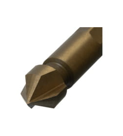 Зенковка конусная под М4, HSS, по металлу, 6-гранный хвостовик Denzel