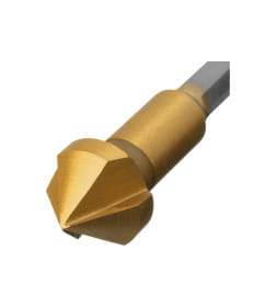 Зенковка конусная под М8, HSS, по металлу, 6-гранный хвостовик  Denzel