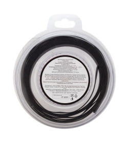 Трубка термоусаживаемая 8,0/4,0 мм 2,44 м (черная) REXANT 29-0046