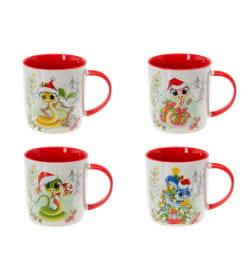 Кружка фарфоровая "Новогодняя" 350 мл BB102320