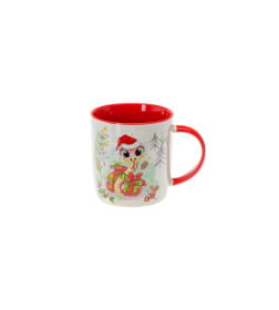 Кружка фарфоровая "Новогодняя" 350 мл BB102320
