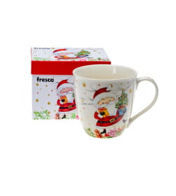 Кружка фарфоровая "Новогодняя" 590 млBB102319