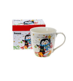 Кружка фарфоровая "Новогодняя" 590 млBB102319