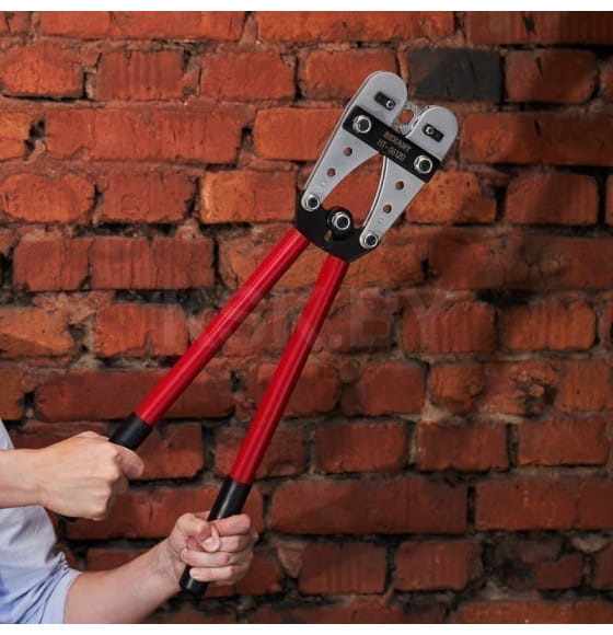 Кримпер для обжима силовых наконечников и гильз 6, 10, 16, 25, 35, 50 мм² (ht-2515) REXANT 12-3055 (12-3055) 