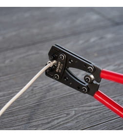 Кримпер для обжима силовых наконечников и гильз 6, 10, 16, 25, 35, 50 мм² (ht-2515) REXANT 12-3055