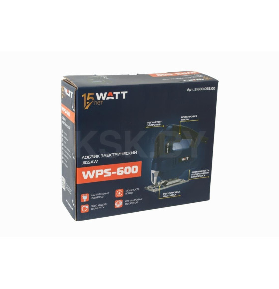 Пила лобзиквая электрическая WATT WPS-600 (3.600.055.00) 