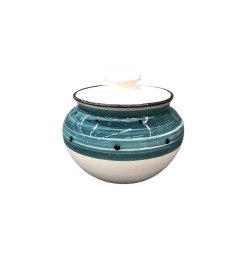 Горшок для тушения 0,5л 7284/48-23 голубой сорт2