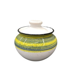 Горшок для тушения 0,5л 7037/48-24 зеленый (22с39/48)