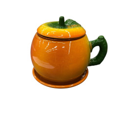 Кружка-заварник с блюдцем 0,6л 5107-24 "Яблоко" 1 сорт (13с60)