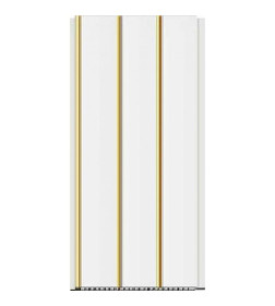 Панель 240х3000х8,0 мм. ЗОЛОТО Люкс 3-х секционная 1шт=0.72м.кв.