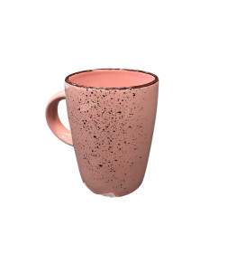 Кружка 0,3л керамика 6829/12-22 розовый 1 сорт (19с117/12)