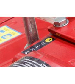 Культиватор бензиновый FERMER FM-1617MXL колеса 6.50-12