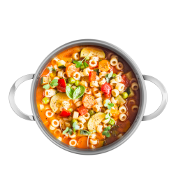 Кастрюля из нержавеющей стали со стеклянной крышкой 22 см 4,4 л MAUNFELD GERDA MCS44S07