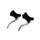 Ручки тормоза YINXING YX-B505 (чёрный/серебристый) (8843) 