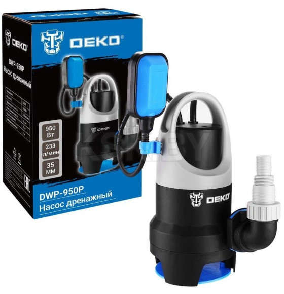 Насос дренажный DEKO DWP-950P (083-2023) 