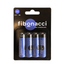 Батарейка AA R06 1.5V (4шт.) MAX Fibonacci (FB-R6M-BL4) 