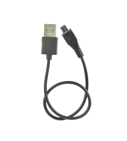 Кабель USB A - MicroUSB 0,3 м (черный) ROBITON P11 БЛ15993