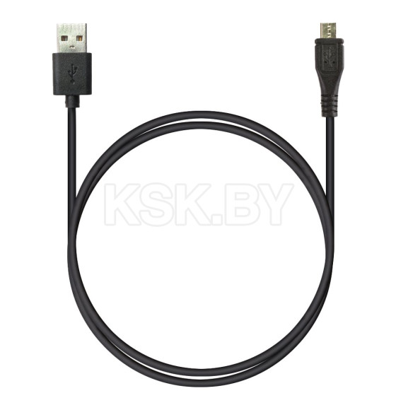 Кабель USB A - MicroUSB 1 м (черный) ROBITON P5 БЛ14291 (БЛ14291) 