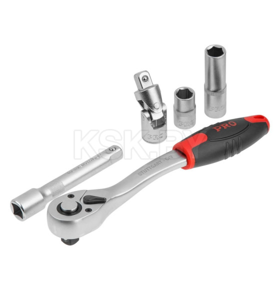 Набор головок и ключей 216пр. 1/4",3/8",1/2" PRO STARTUL STUTTGART (PRO-216S) 