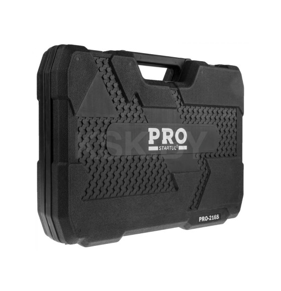 Набор головок и ключей 216пр. 1/4",3/8",1/2" PRO STARTUL STUTTGART (PRO-216S) 