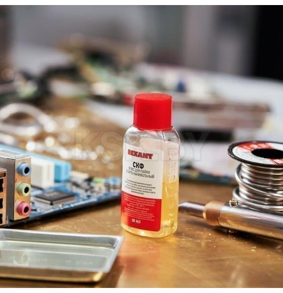 Флюс для пайки СКФ спирто-канифольный 30 мл REXANT 09-3640 (09-3640) 