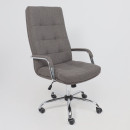 Кресло Брест 1, ткань Jazz 06 серый (120607) 