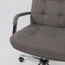 Кресло Брест 1, ткань Jazz 06 серый (120607) 
