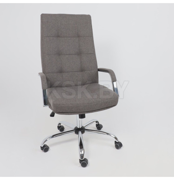 Кресло Брест 1, ткань Jazz 06 серый (120607) 