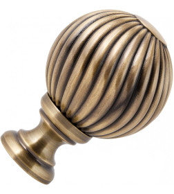 Наконечник для карниза Ас Форос D19 Орион Антик