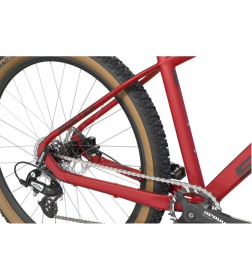 Велосипед Stark'25 Hunter 27.2 HD красный матовый/черный M/17.5"