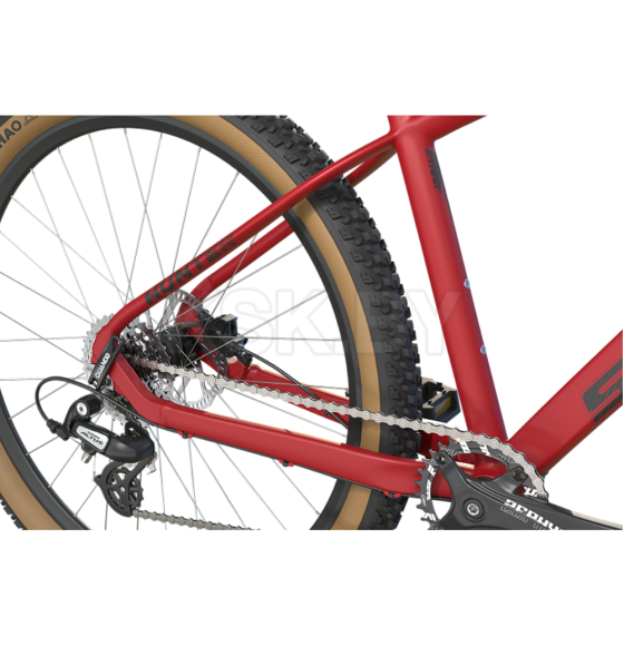 Велосипед Stark'25 Hunter 27.2 HD красный матовый/черный M/17.5" (HQ-0017838) 