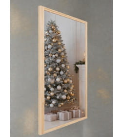 Зеркало прямоугольное 40х60 см в раме МДФ (дуб) Emze DK4001