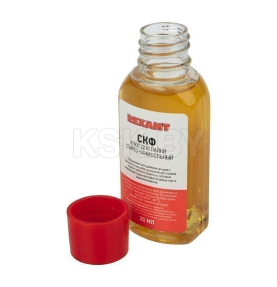 Флюс для пайки СКФ спирто-канифольный 30 мл REXANT 09-3640 (09-3640) 