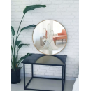 Зеркало круглое с дуб УФ-окантовкой, 60 см Emze UV.60.60.DUB (UV.60.60.DUB) 