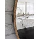 Зеркало круглое с дуб УФ-окантовкой, 60 см Emze UV.60.60.DUB (UV.60.60.DUB) 