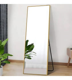 Зеркало напольное 40х150 см в раме с мольбертом (золото) Emze DK23502
