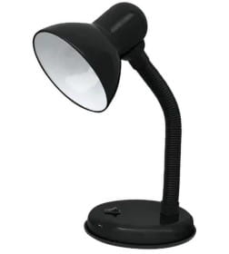 Светильник настольный под лампу на основании СНО 22Ч 60Вт E27 230В (черный) IN HOME 4690612046877