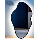 Зеркало фигурное с подсветкой, сенсор на движение в черной УФ-окантовке, 45х77 см Emze LED.UV.NF.45.77.CHE.4K (LED.UV.NF.45.77.CHE.4K) 